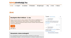 Desktop Screenshot of kemiaerettsegi.hu